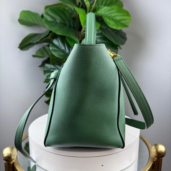 💎✨Authentic Celine Grained Calfskin Nano Belt Bag Pop Green - Picture 3 of 8